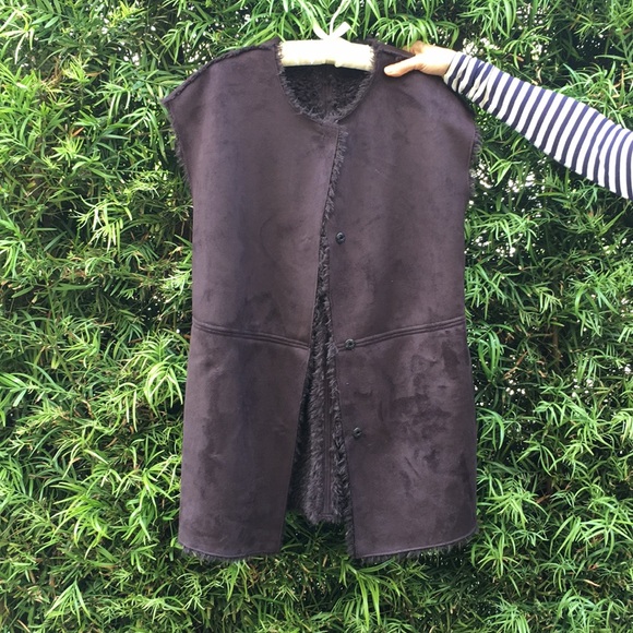 Velvet by Graham & Spencer Sweaters - Velvet faux fur vest Velvet by Graham & Spencer Sweaters - Velvet faux fur vest